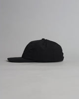 Black – 6 Panel – 100% Recycled Nylon