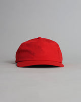 Bright Red – 5 Panel – 100% Recycled Nylon