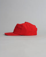 Bright Red – 5 Panel – 100% Recycled Nylon