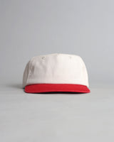 Red & Cream – 5 Panel – 100% Organic Cotton
