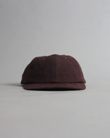 Maroon – 6 Panel – 100% Hemp