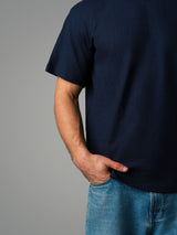 Navy Hemp Tee