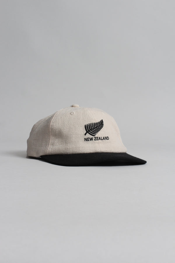 NZ Supporters Cap Beige & Black