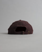 Maroon – 6 Panel – 100% Hemp