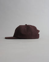 Maroon – 6 Panel – 100% Hemp